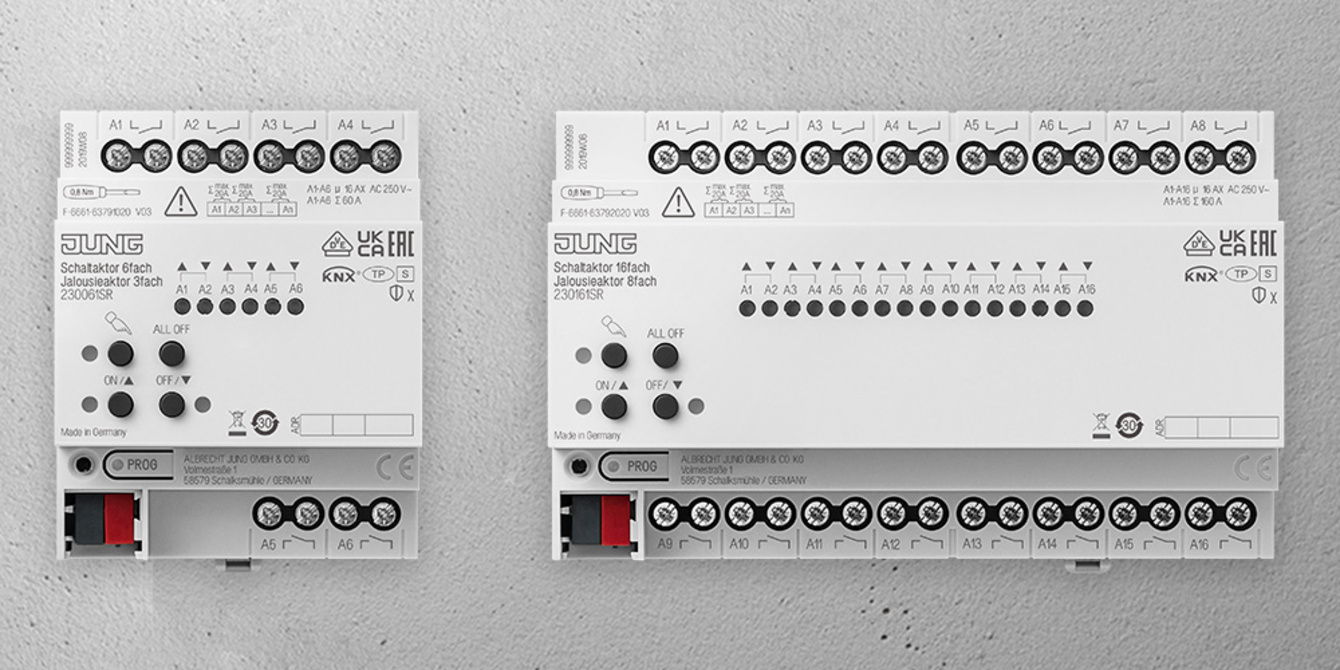 KNX Schalt- und Jalousieaktoren bei MM Elektrotechnik in Germering