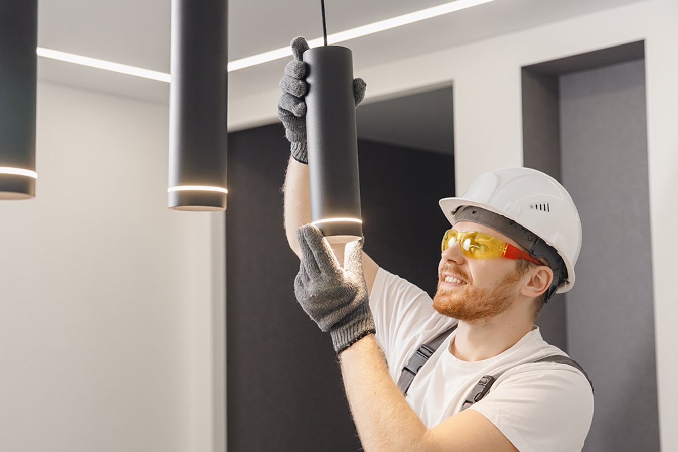Innen­beleuchtung bei MM Elektrotechnik in Germering
